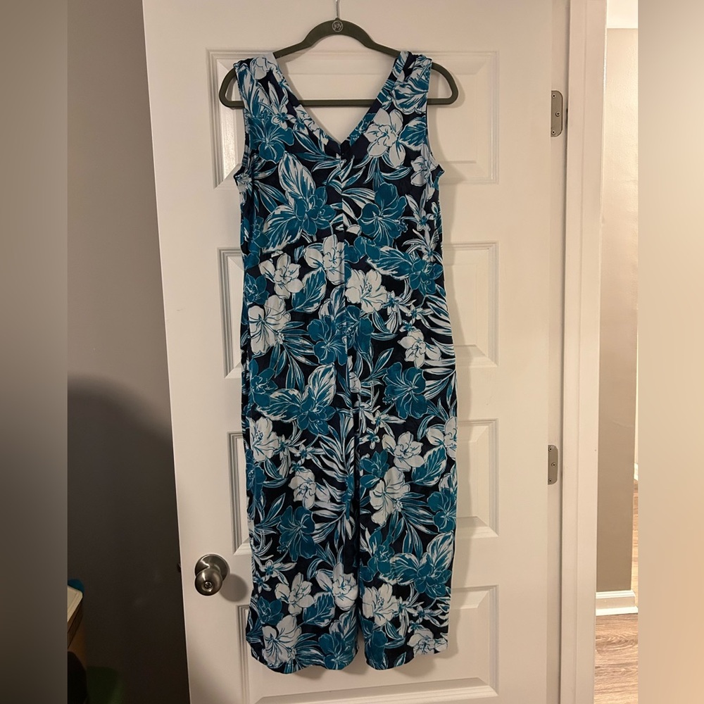 Floral Sleeveless pajamas